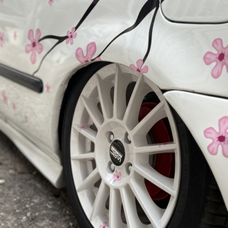 Sakura ağacı Sticker