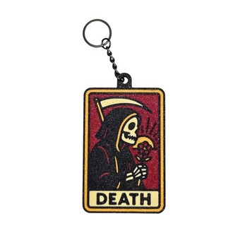 Death Tarot Kartı Tasarımlı Anahtarlık