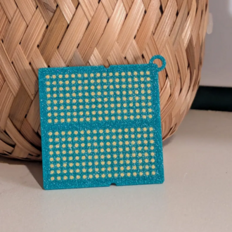 AMD Ryzen 7 9800X3D CPU Anahtarlık
