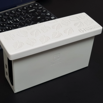 Nintendo Switch Dock Animal Crossing Temalı toz koruyucu kapak