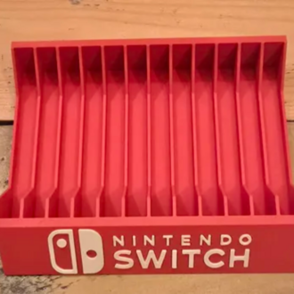 Nintendo Switch 12'li oyun kutusu stant düzenleyici
