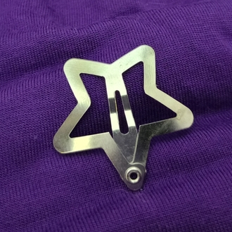 Metal renk Yıldız Toka
