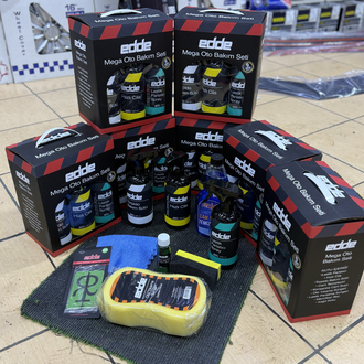 EDDE Mega Oto Bakım Seti – 9 Parça Full Set ✨