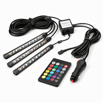Araç İçi Ayak Altı LED Aydınlatma Seti RGB Ambiyans Işığı