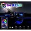 Navimex Araç İçi Ambiyans Aydınlatma Sistemi 64 Renk RGB LED Bluetooth Destekli 
