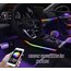 Navimex Araç İçi Ambiyans Aydınlatma Sistemi 64 Renk RGB LED Bluetooth Destekli 
