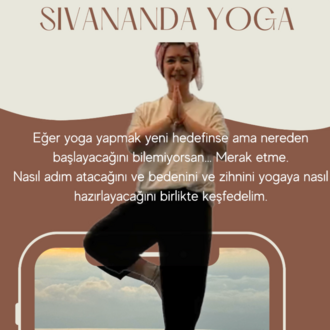 Online Sivananda Yoga Dersleri | Aylık Paket (4 Ders)
