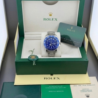 Rolex Submariner Mavi Saat Full Set