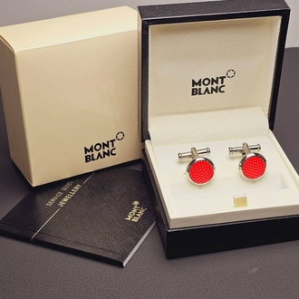 Mont blanc Kırmızı Kol düğmesi Full Set 