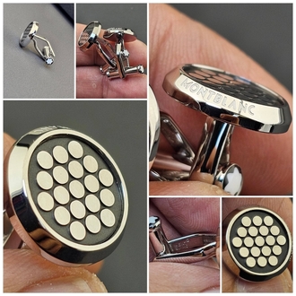 Mont Blanc Full Set Puantiye Kol düğmesi
