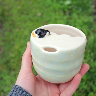 bezgin penguen travel cup