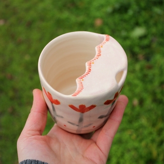 flora travel cup