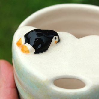 bezgin penguen travel cup