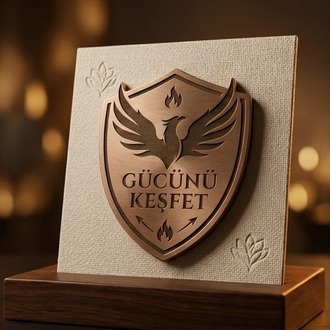 Gücünü Keşfet Rozeti  " İçsel Gücün ve Dayanıklılığın Rozeti " 