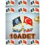 10 Adet Türk Bayrağı & Atatürk Altın Kaplama Mineli Döküm Yaka Rozeti