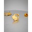 4 Lü Yaka Rozeti Gold Set