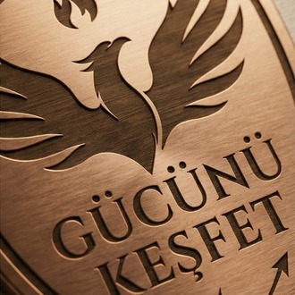 Gücünü Keşfet Rozeti  " İçsel Gücün ve Dayanıklılığın Rozeti " 