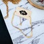 İTALYAN GOLD ZİNCİR ÇELİK KOLYE