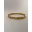 LABİRENT İŞLEMELİ GOLD ÇELİK BİLEKLİK