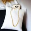 40 cm GOLD SARMA ZİNCİR ÇELİK KOLYE