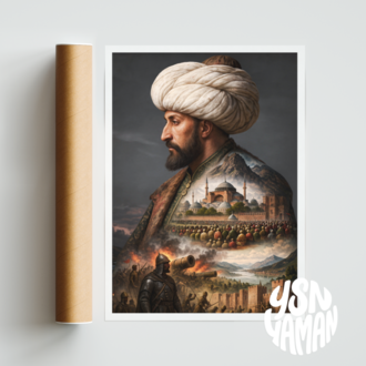 FATİH (FineArt, 50x70 cm Soğuk Damgalı)
