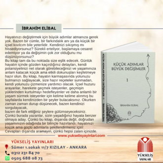 İBRAHİM ELİBAL - KÜÇÜK ADIMLAR BÜYÜK DEĞİŞİMLER - 1