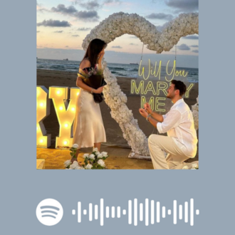 Spotify barkodlu poster
