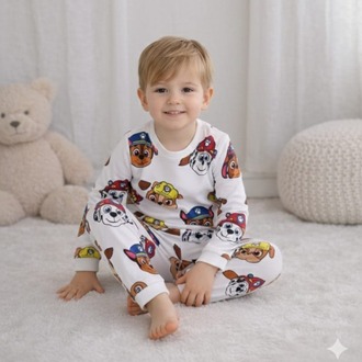 Paw Patrol Desen Pijama Takımi