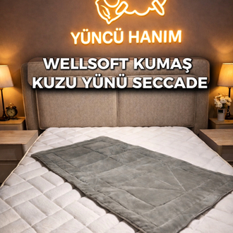 MERİNOS KUZU YÜNÜ SECCADE