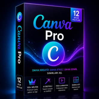 Canva Pro - 12 Aylık Erişim Paketi
