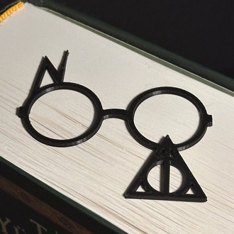 Harry Potter Gözlük Kitap Ayracı