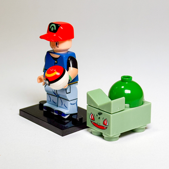 Ash Ketchum & Bulbasaur - Pokemon