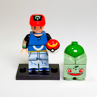 Ash Ketchum & Bulbasaur - Pokemon