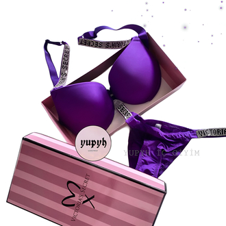 Victoria’s Secret Mor Very Sexy Shine Jartiyer Takım