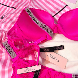 Victoria’s Secret İthal İkonik Pembe Set 