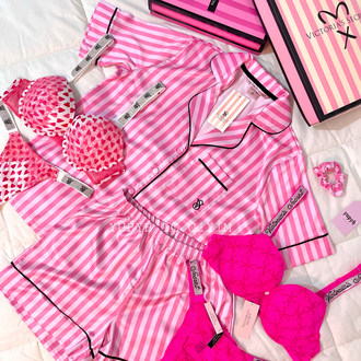 Victoria’s Secret İkonik Şortlu Pijama Takımı 