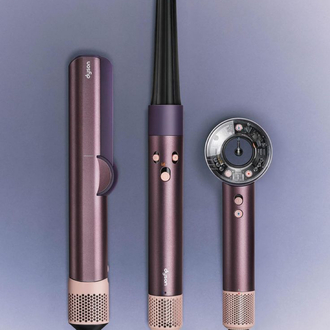 DYSON KUTULU Airstrait Islak Kuru Saç Düzleştirici / Jasper Plum Rengi