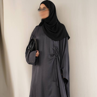 Büzgülü Abaya Tunik 