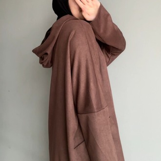 KAPŞONLU ABAYA ELBİSE
