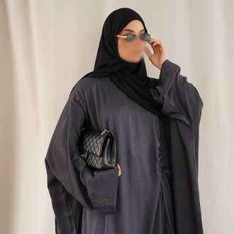 Büzgülü Abaya Tunik 