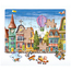 Masal Kasabası Ahşap Puzzle 35 Parça