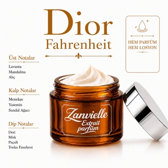 Dior fahrenheit 50 ml parfüm losyon