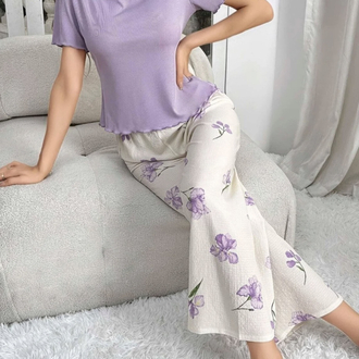 Çiçek Pijama Takım