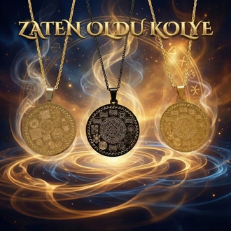 Zaten Oldu Korumalı Çelik Kolye