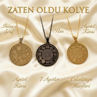 Zaten Oldu Korumalı Çelik Kolye