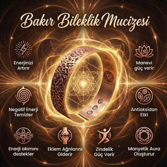 Zaten Oldu Bakır Bileklik