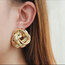 Gold Burgu Küpe