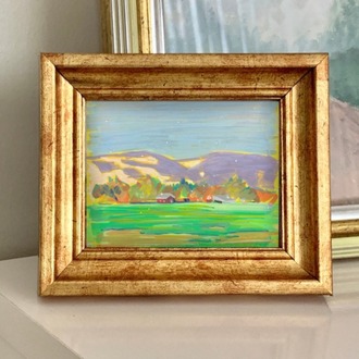 Son 50 Gün Serisi: no 40 (13x11 cm, Gold Çerçeveli)