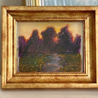 Son 50 Gün Serisi: no 35 (13x11 cm, Gold Çerçeveli)