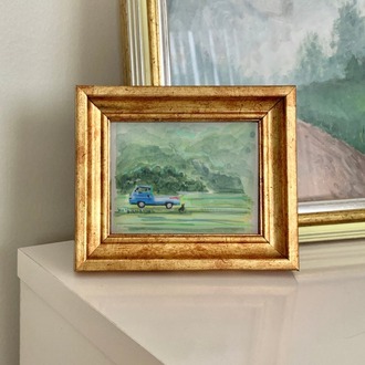 Son 50 Gün Serisi: no 31 (12,5x10 cm, Gold Çerçeveli)